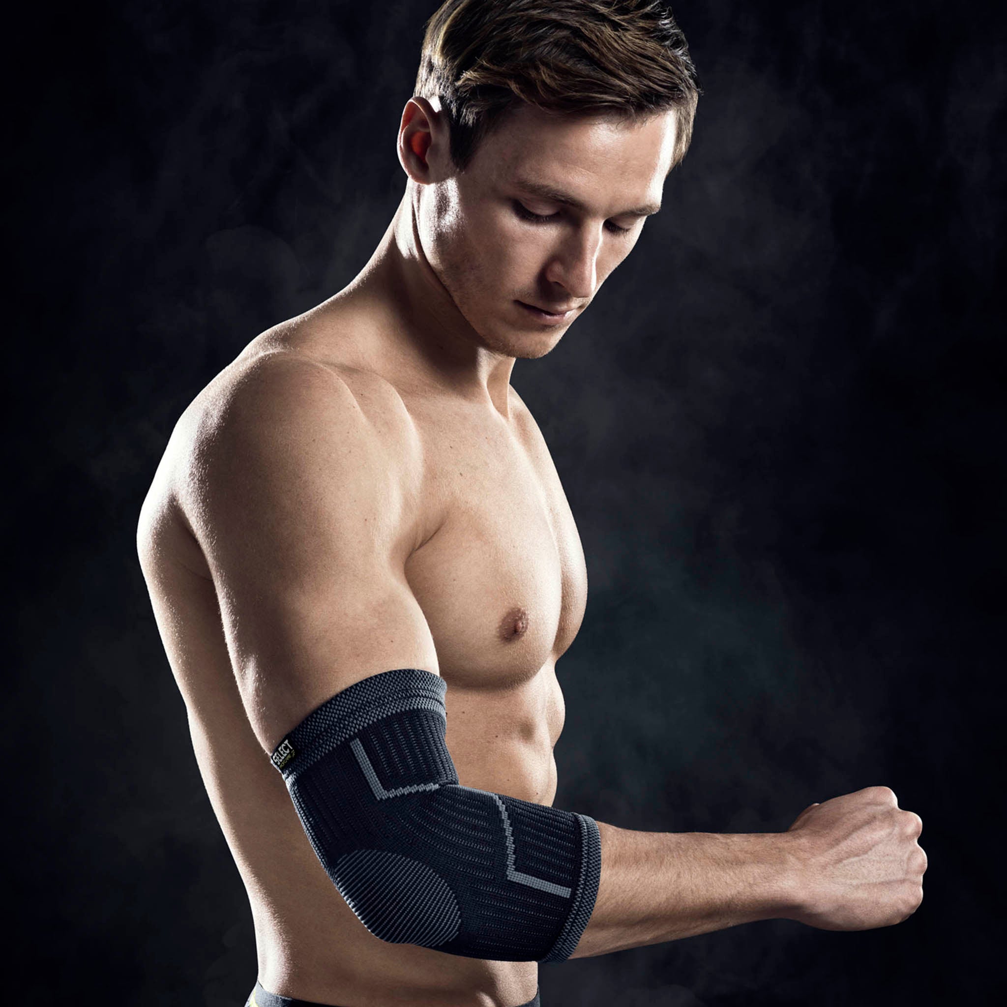 Albuebandasje - nylon #farge_svart