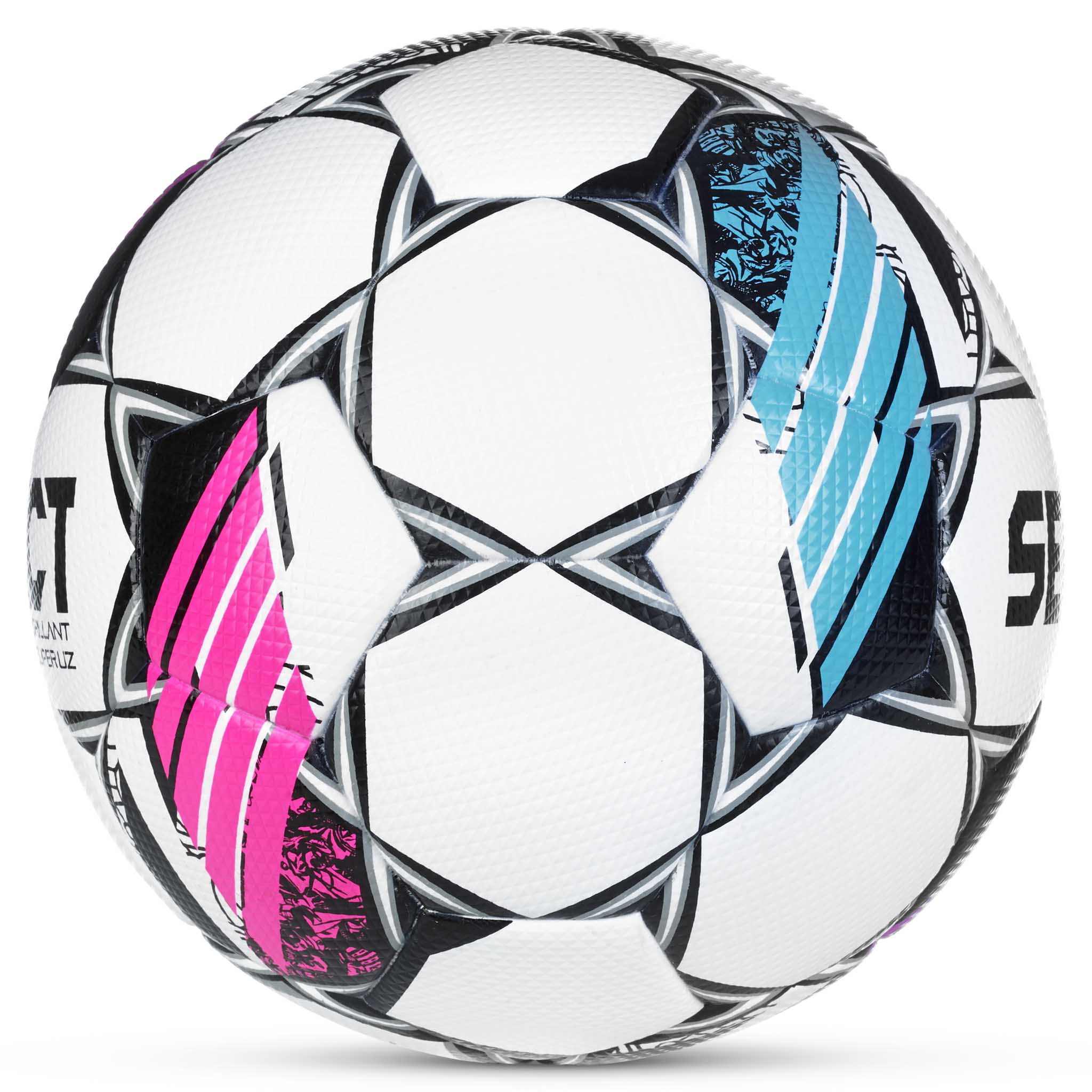Fotball - Brillant Super UZ #farge_hvit/svart