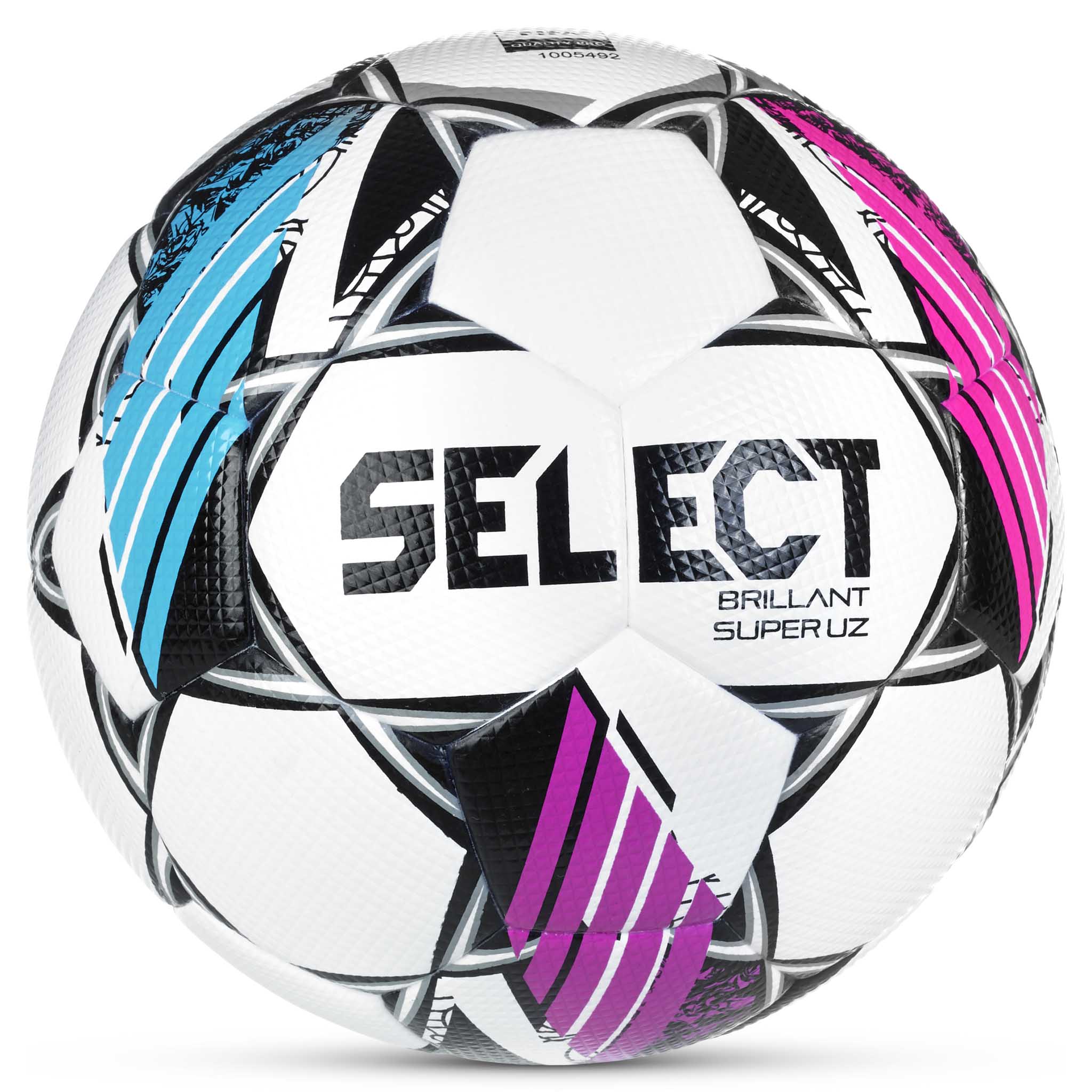 Fotball - Brillant Super UZ #farge_hvit/svart