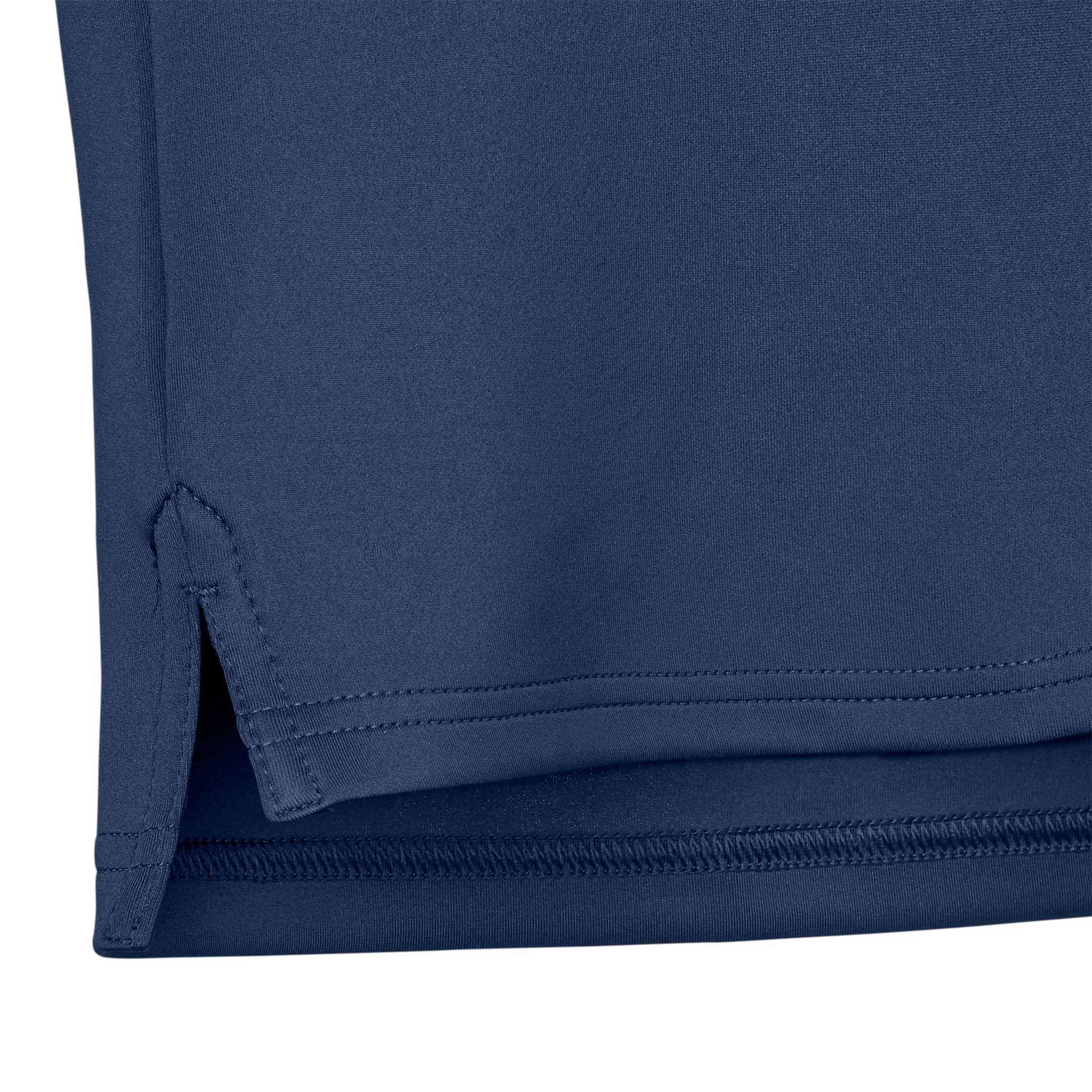 Monaco Treningssweatshirt 1/2 glidelås #farge_marine/hvit