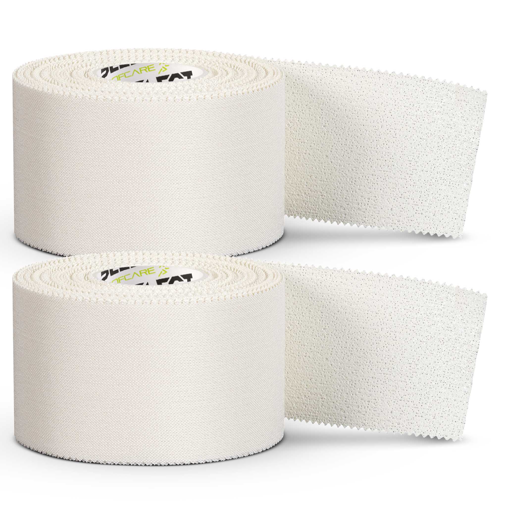 Coach sportstape 2-pack (3,8 cm. x 9 m.) #farge_hvit