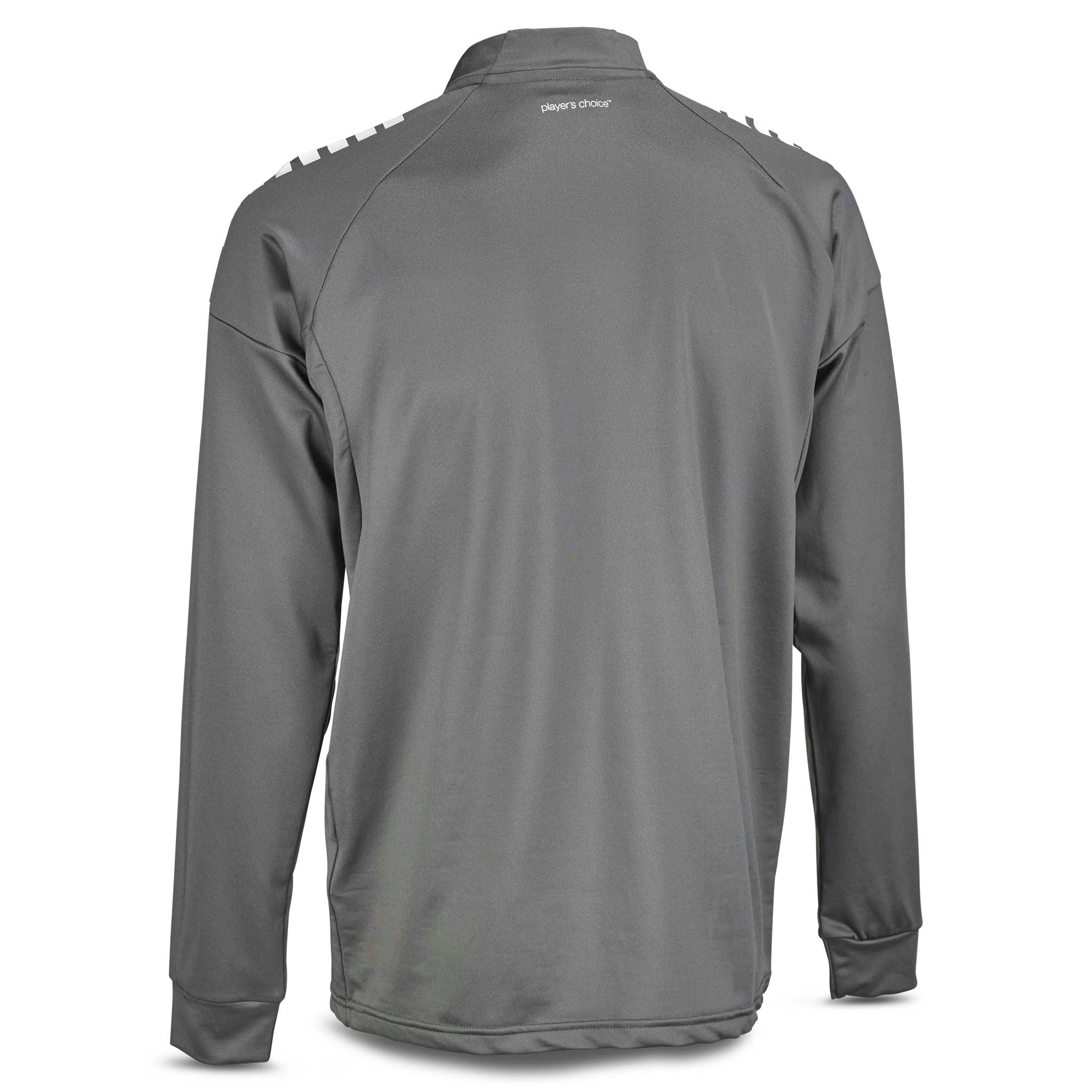 Spain Treningssweatshirt 1/2 glidelås - Barn #farge_ #farge_grey/white