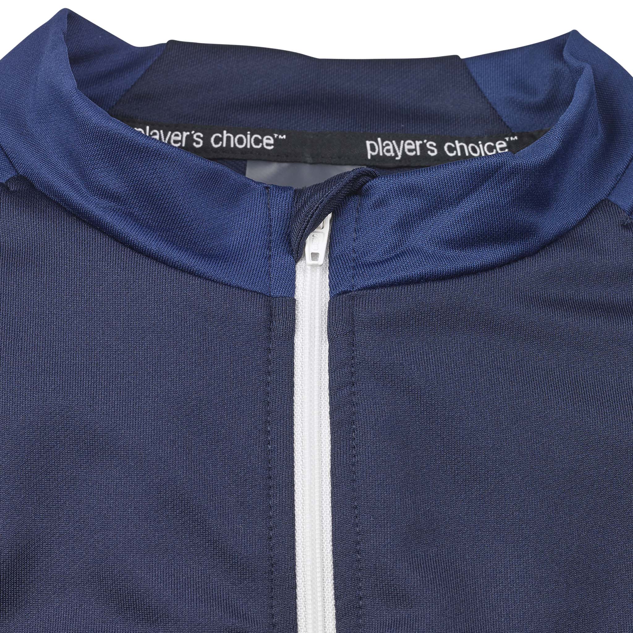 Spain Treningssweatshirt 1/2 glidelås - Barn #farge_ #farge_marine/hvit #farge_marine/hvit
