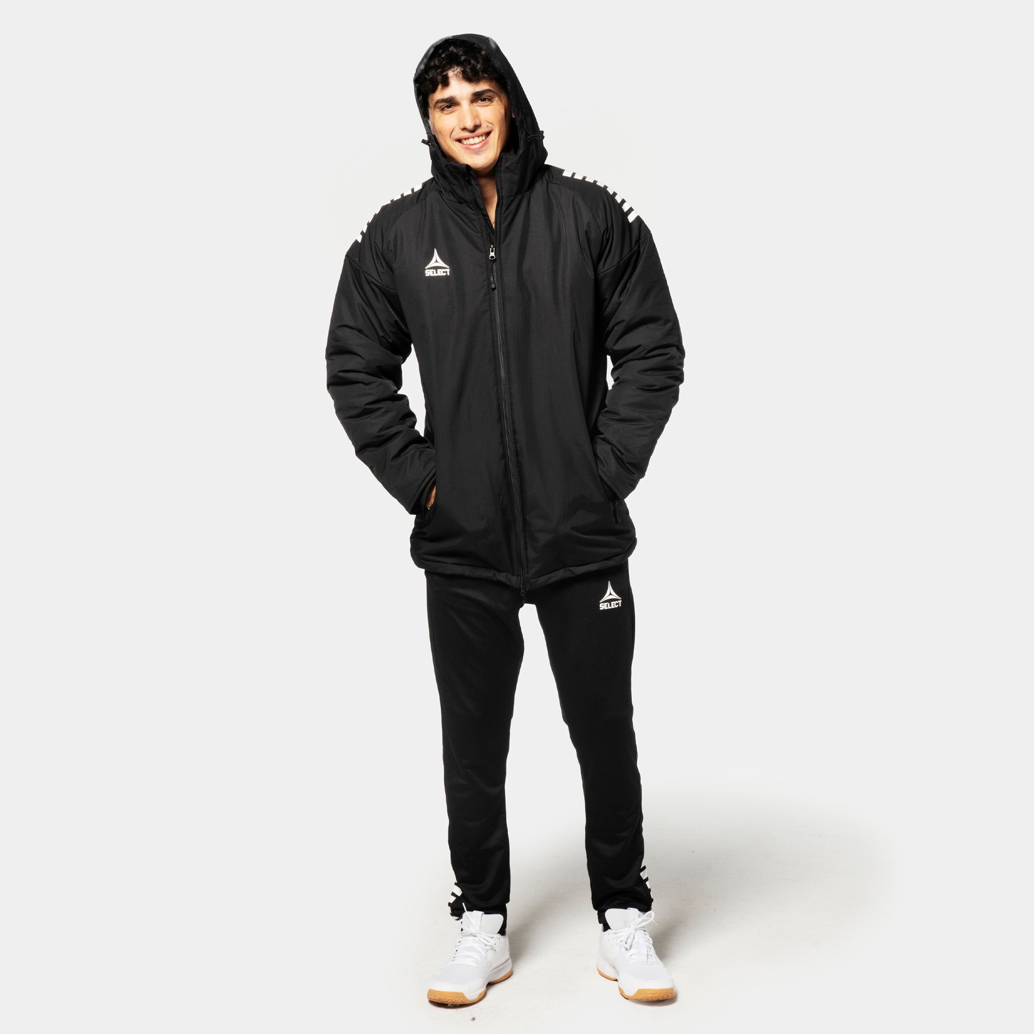 Spain Coach jakke #farge_ #farge_svart/hvit #farge_svart/hvit