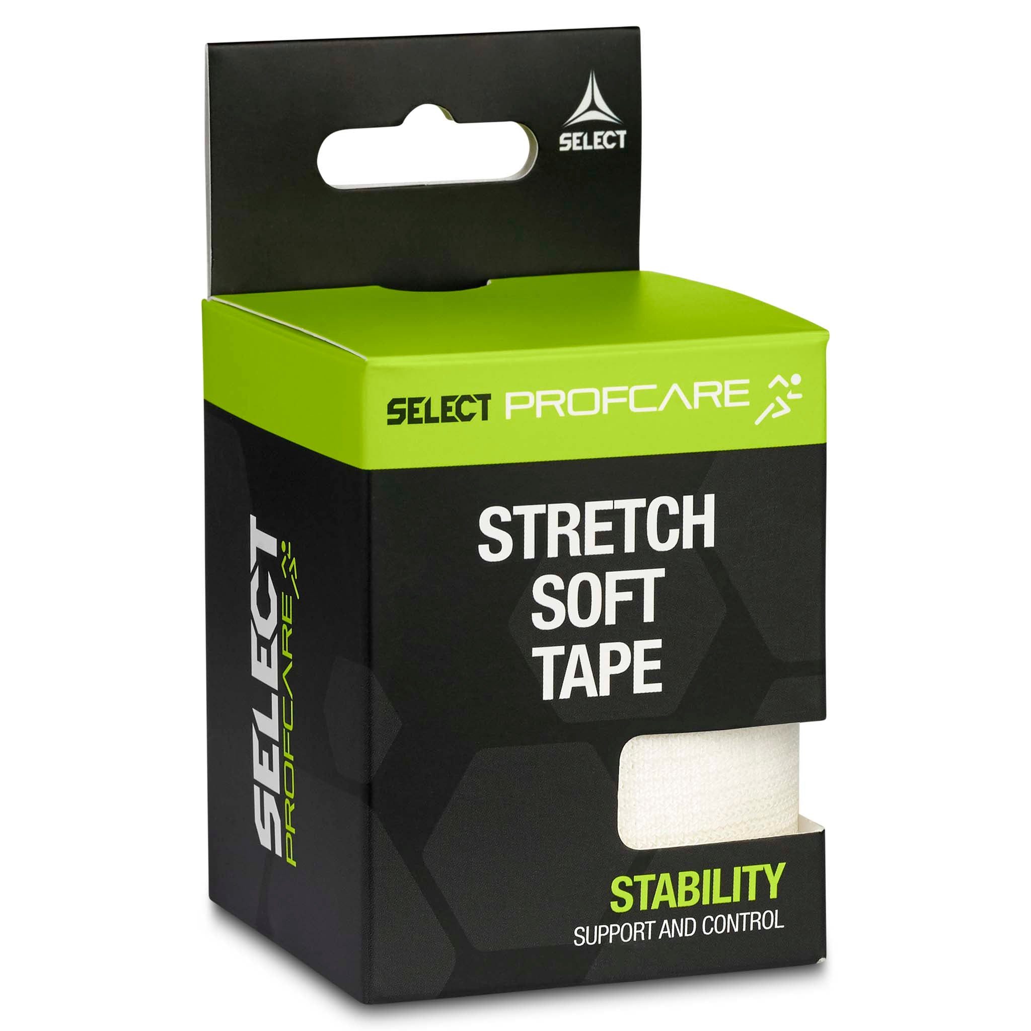 Stretch myk (7,5 cm. x 4,5 m.) #farge_hvit