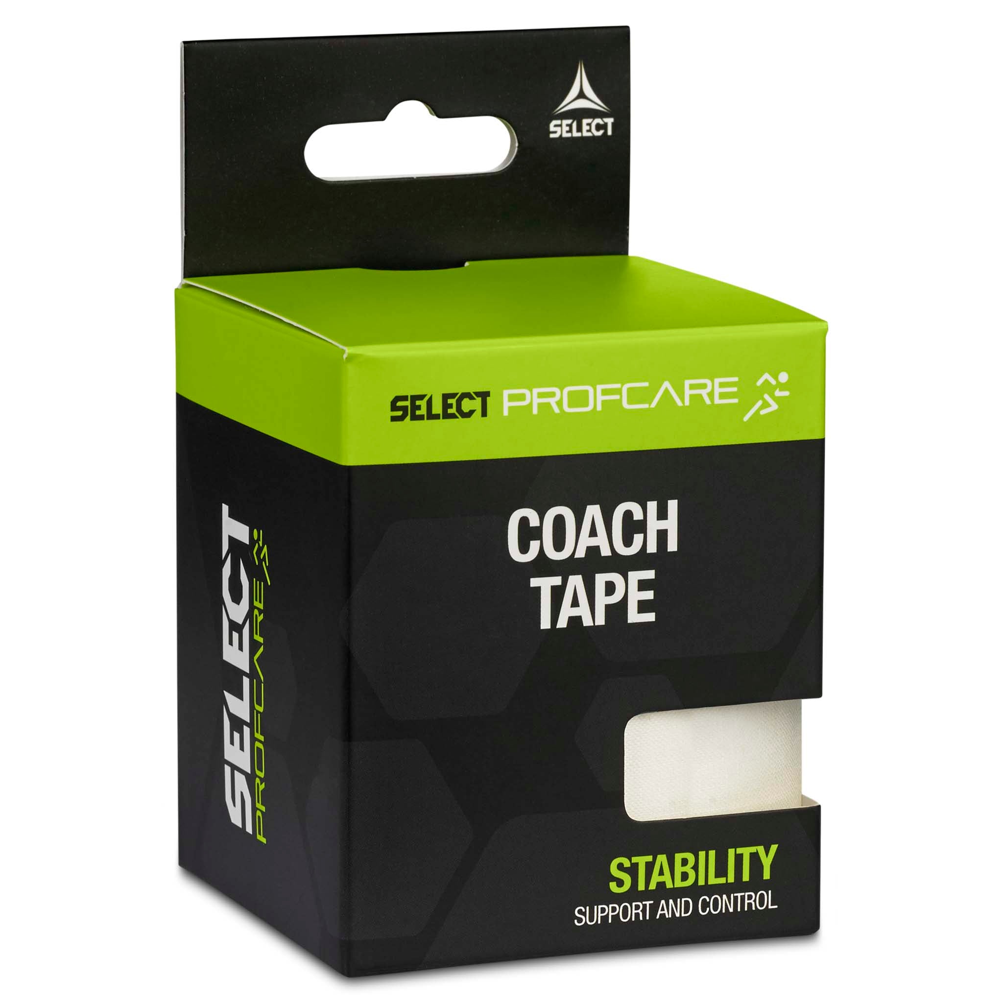 Coach sportstape 2-pack (3,8 cm. x 9 m.) #farge_hvit