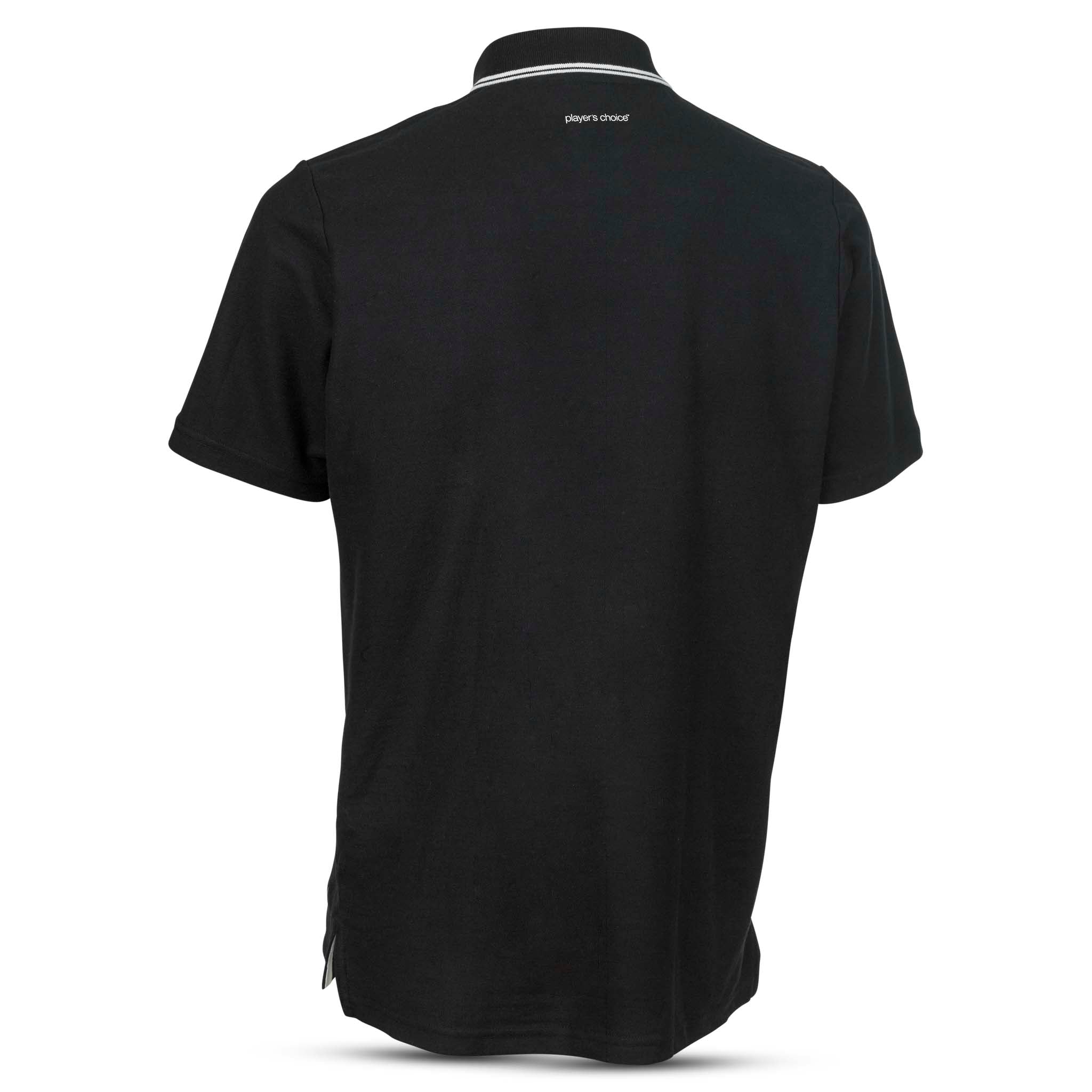 Oxford Polo T-shirt #farge_svart