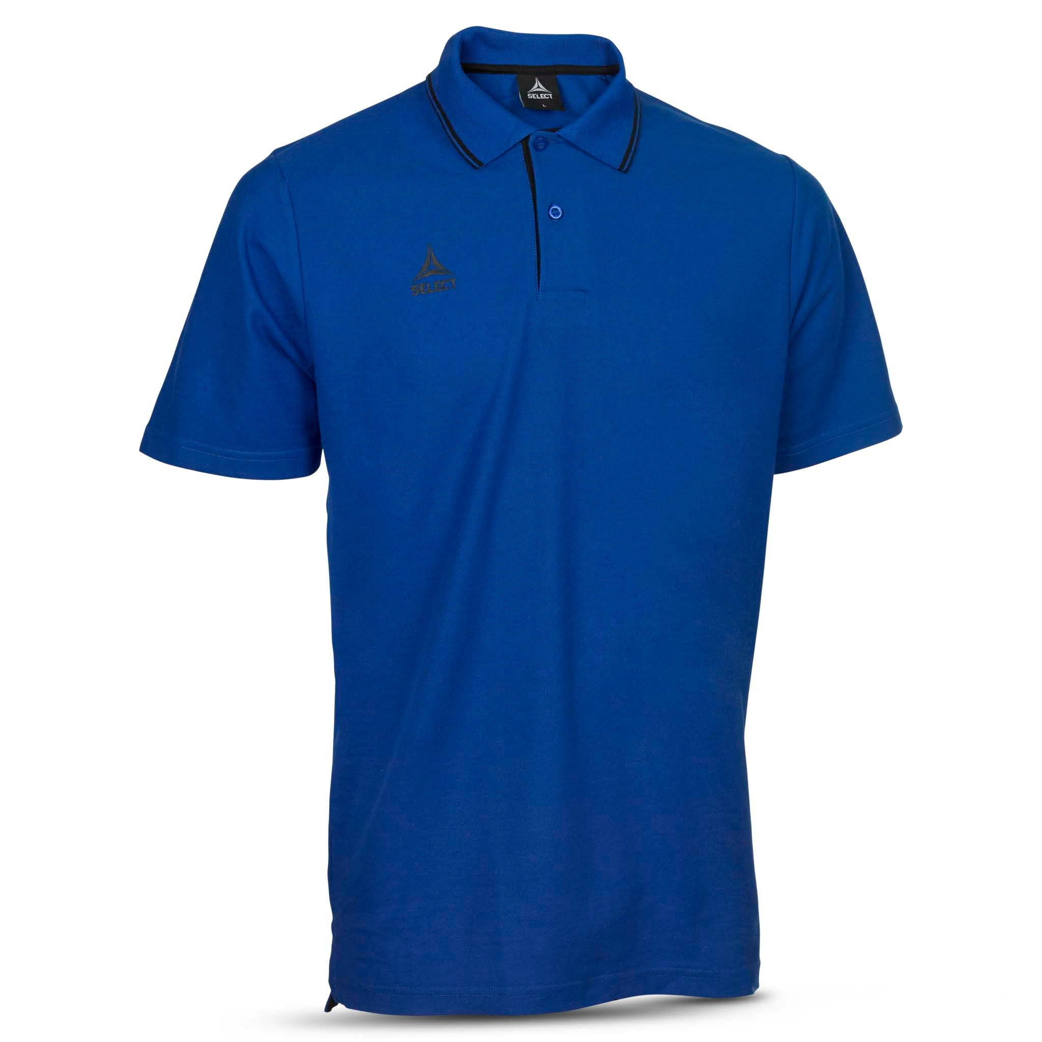 Oxford Polo T-shirt #farge_blå