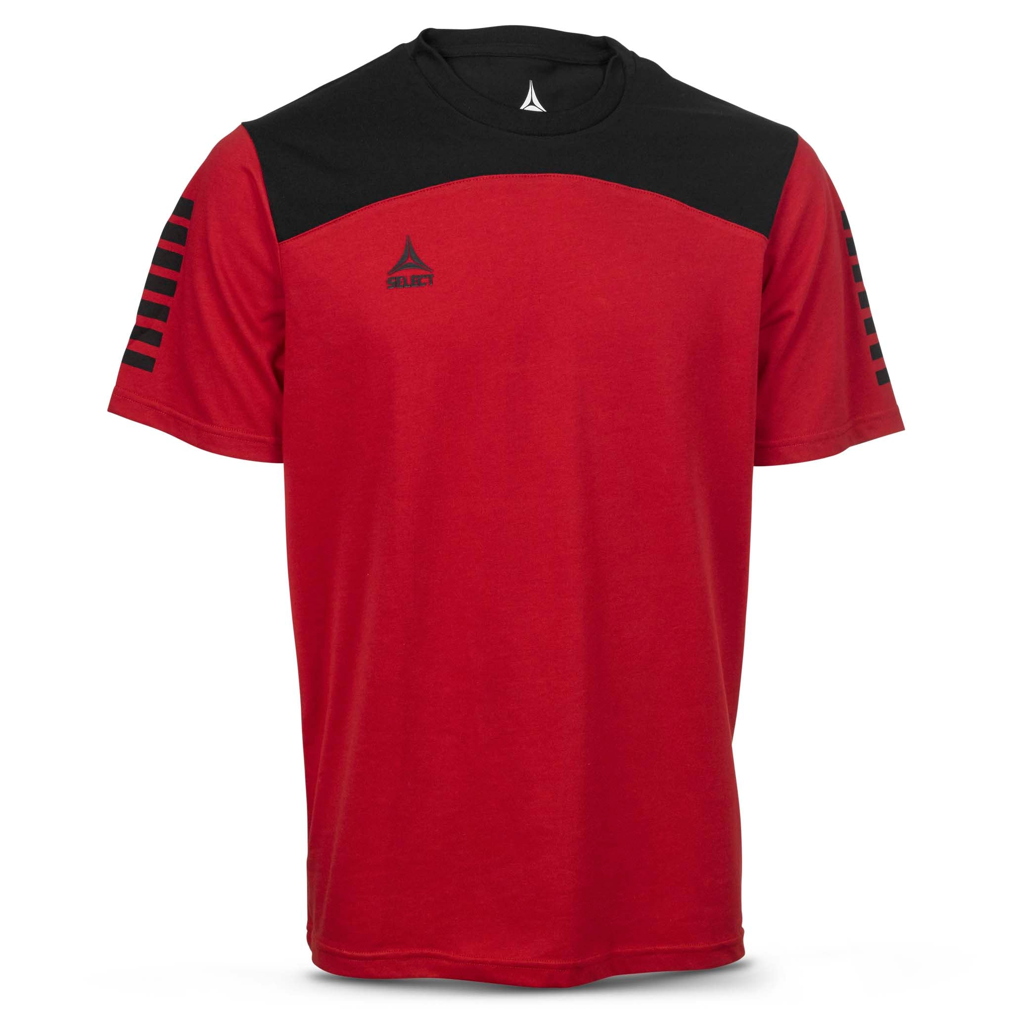 Oxford T-Shirt #farge_rød/svart