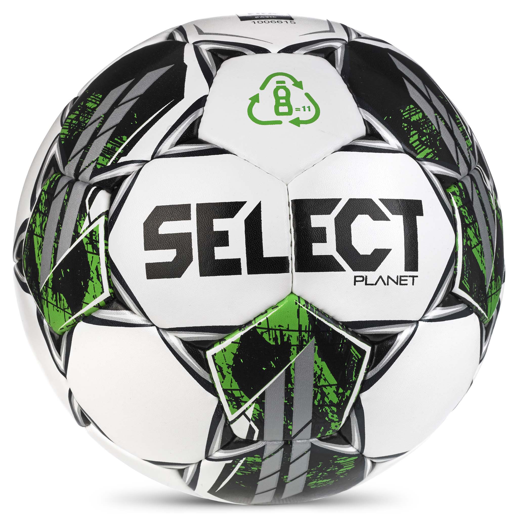 Fotball - Planet #farge_hvit/grønn