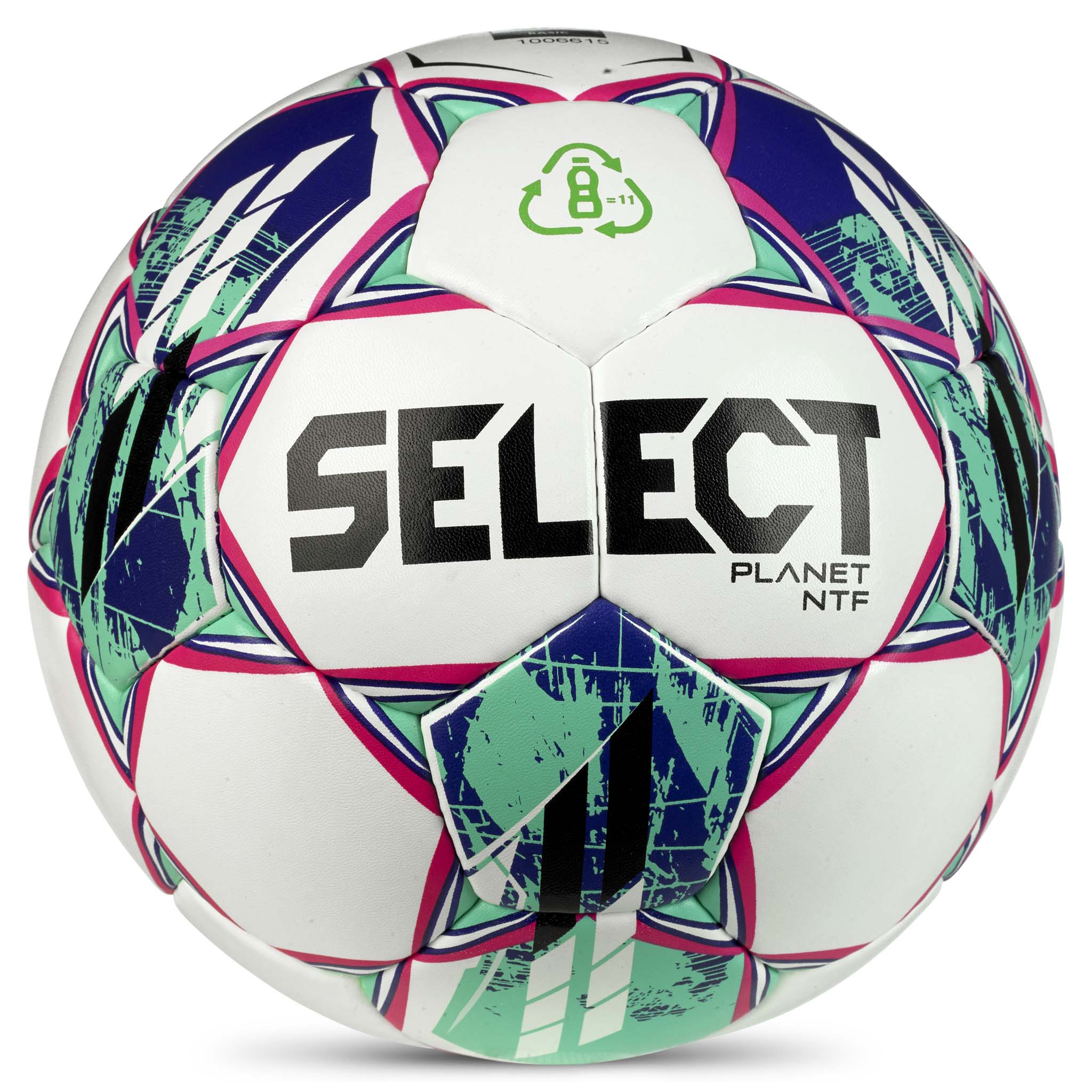 Fotball - Planet NTF #farge_hvit/grønn
