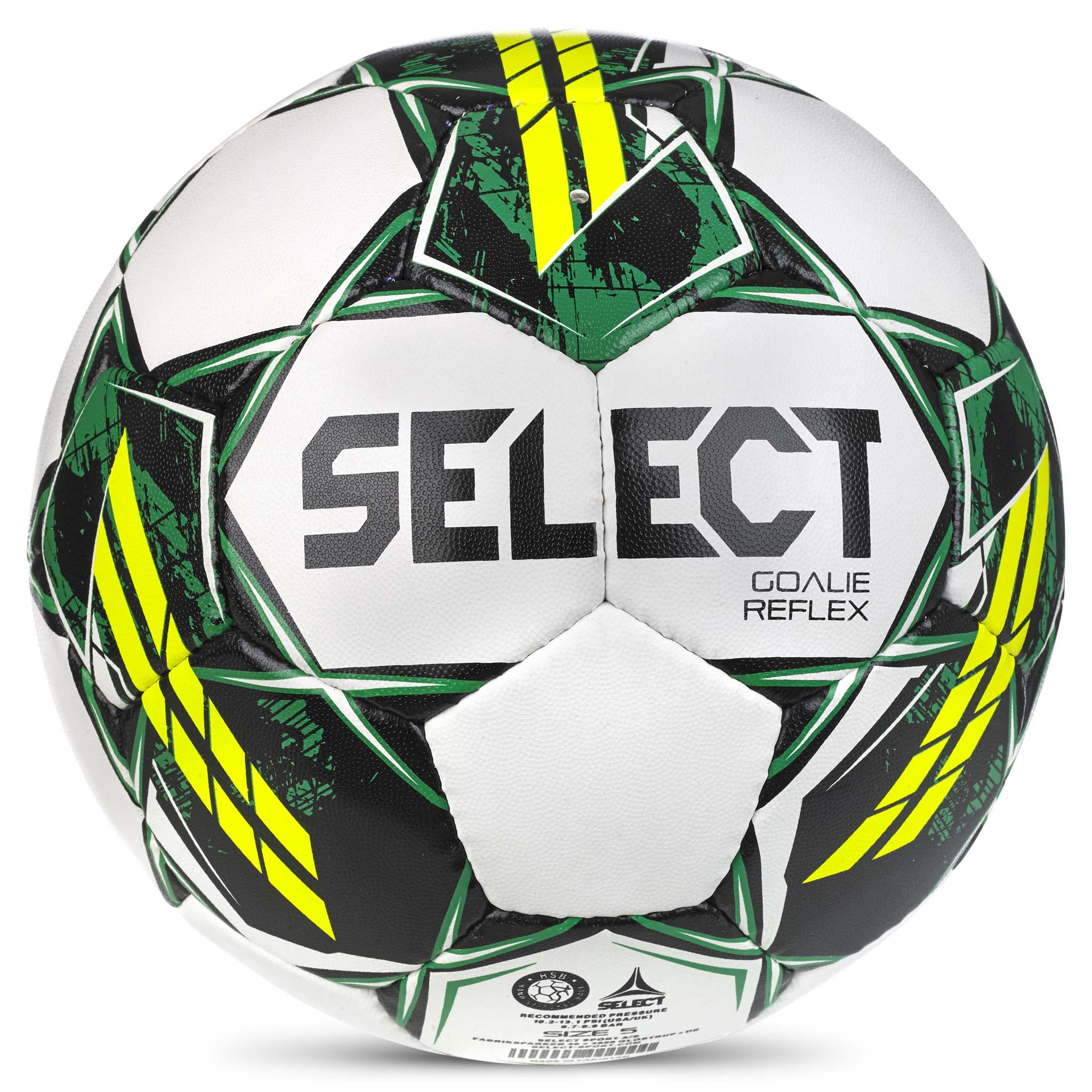 Fotball - Goalie Reflex #farge_hvit/grønn
