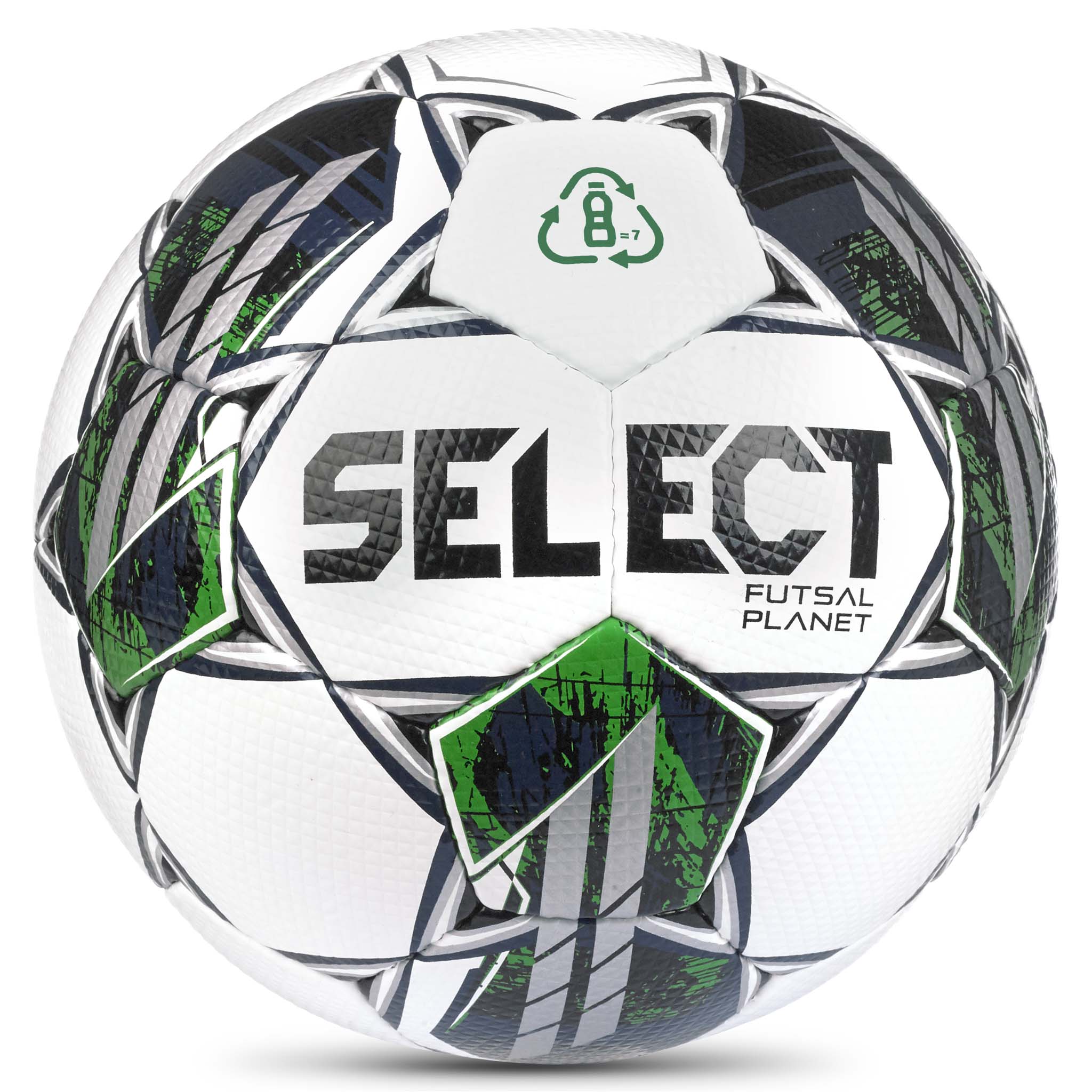 Futsal - Planet #farge_hvit/grønn