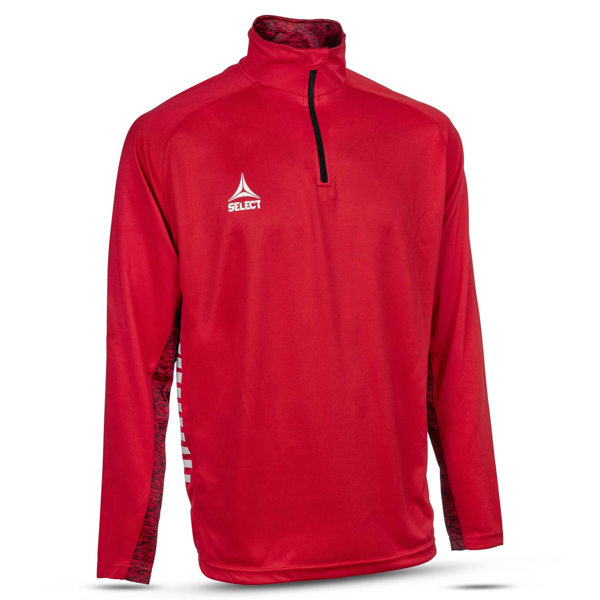 Spain Treningssweatshirt 1/2 glidelås #farge_rød