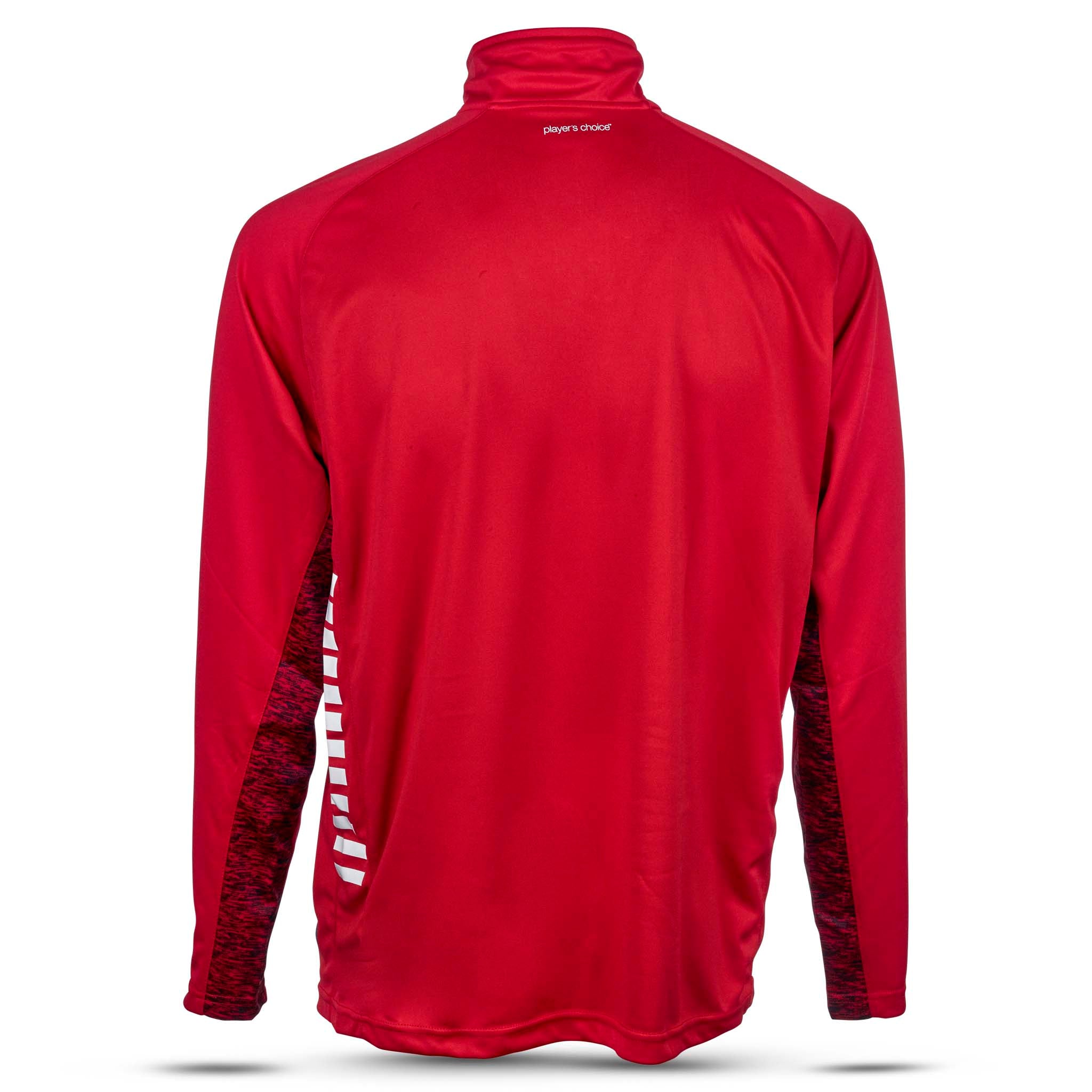Spain Treningssweatshirt 1/2 glidelås #farge_rød