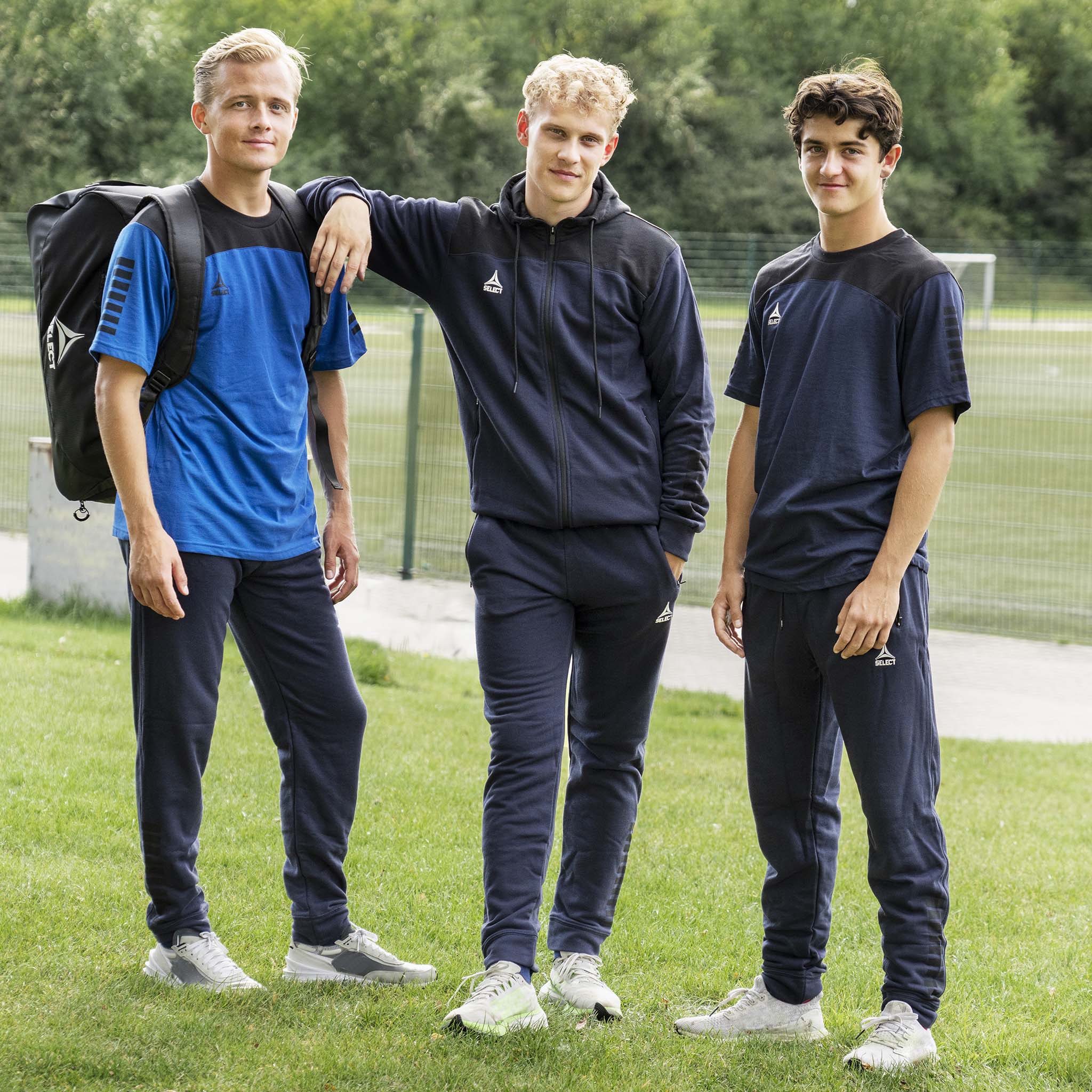 Oxford Hoodie glidelås #farge_navy/svart #farge_grå/svart
