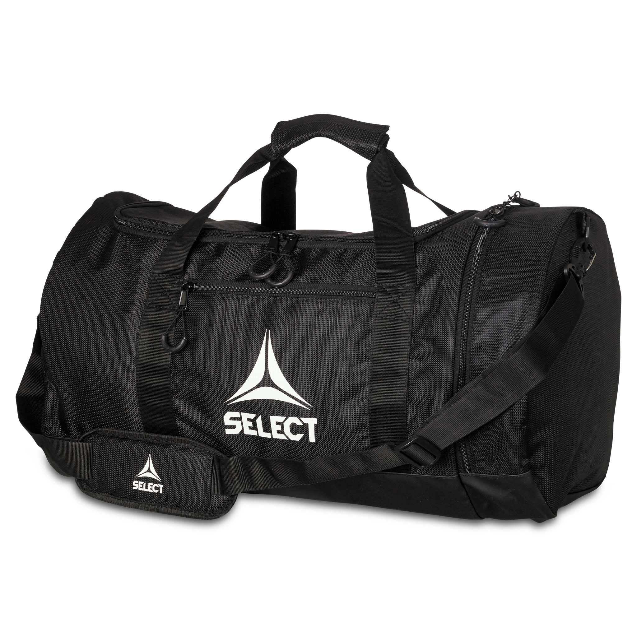 Sportsbag runde - Milano #farge_svart